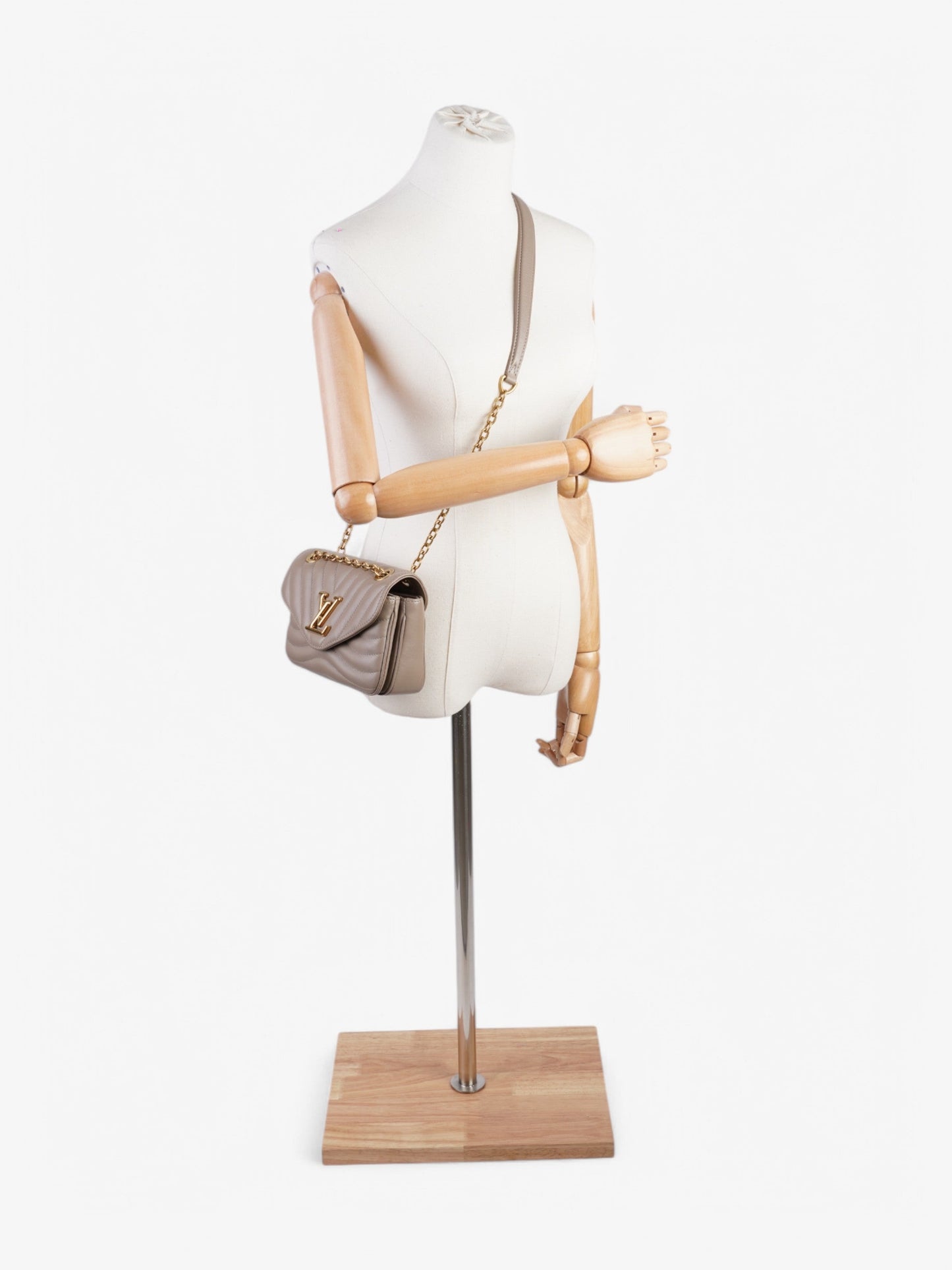 Louis Vuitton New Wave Taupe Calfskin Leather PM
