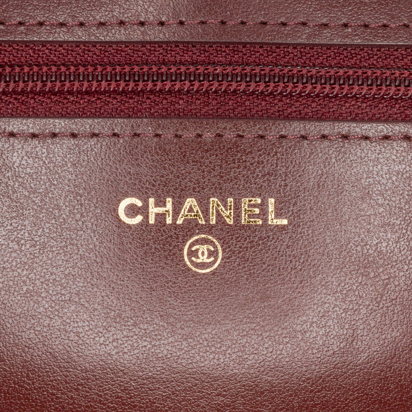 Chanel Paris Hamburg Quilted Wool Charms Wallet On Chain Black