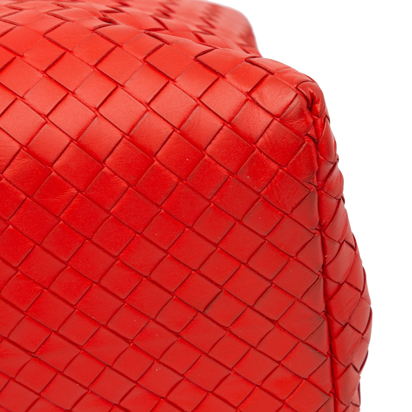 Bottega Veneta Small Intrecciato Roma Red