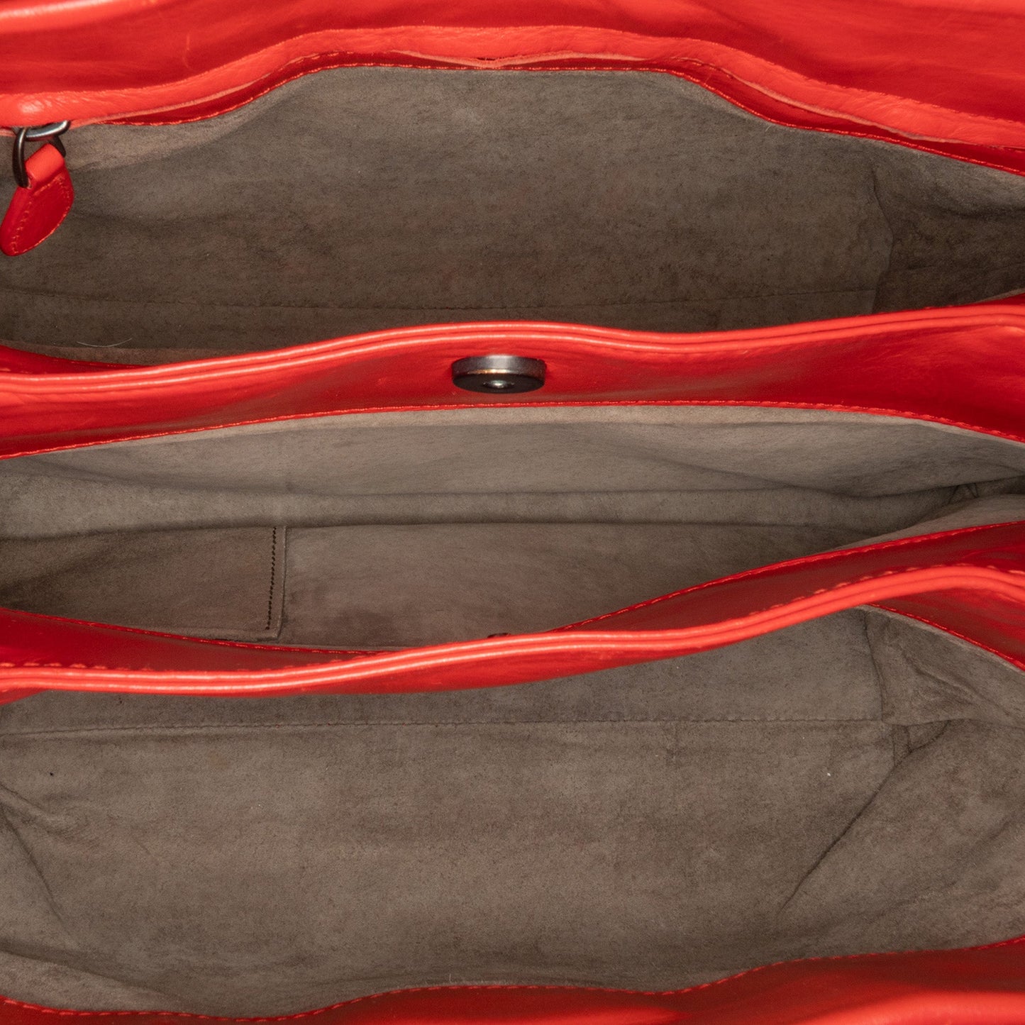 Bottega Veneta Small Intrecciato Roma Red