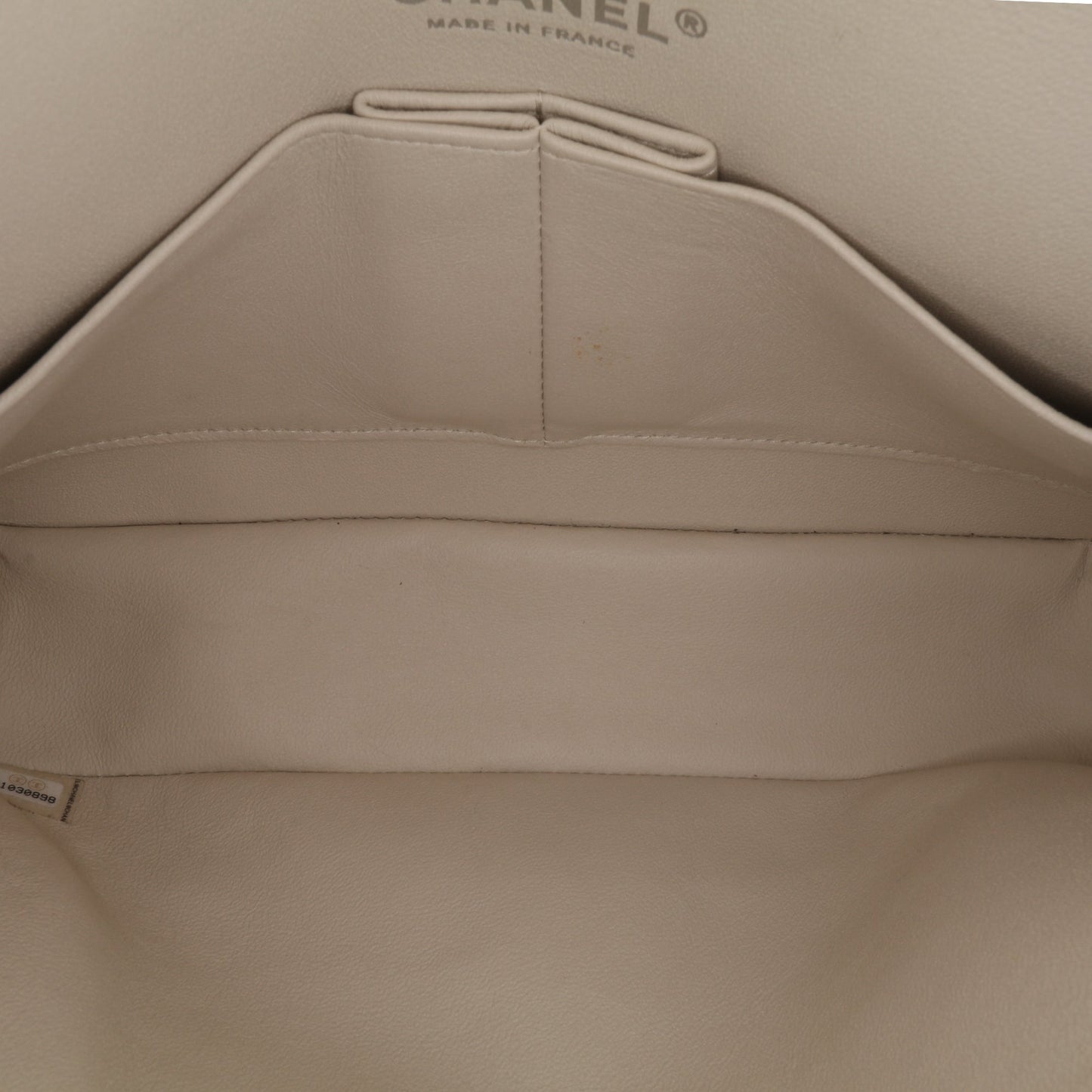 Chanel Medium Classic Chevron Lambskin Double Flap Brown