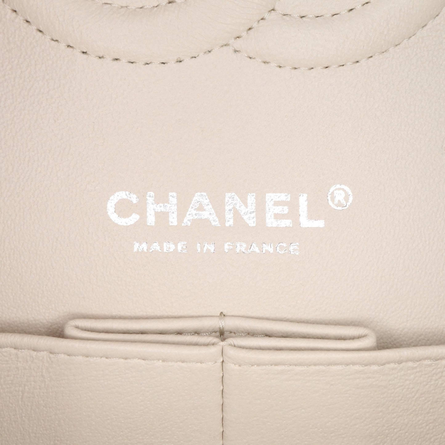 Chanel Medium Classic Chevron Lambskin Double Flap Brown