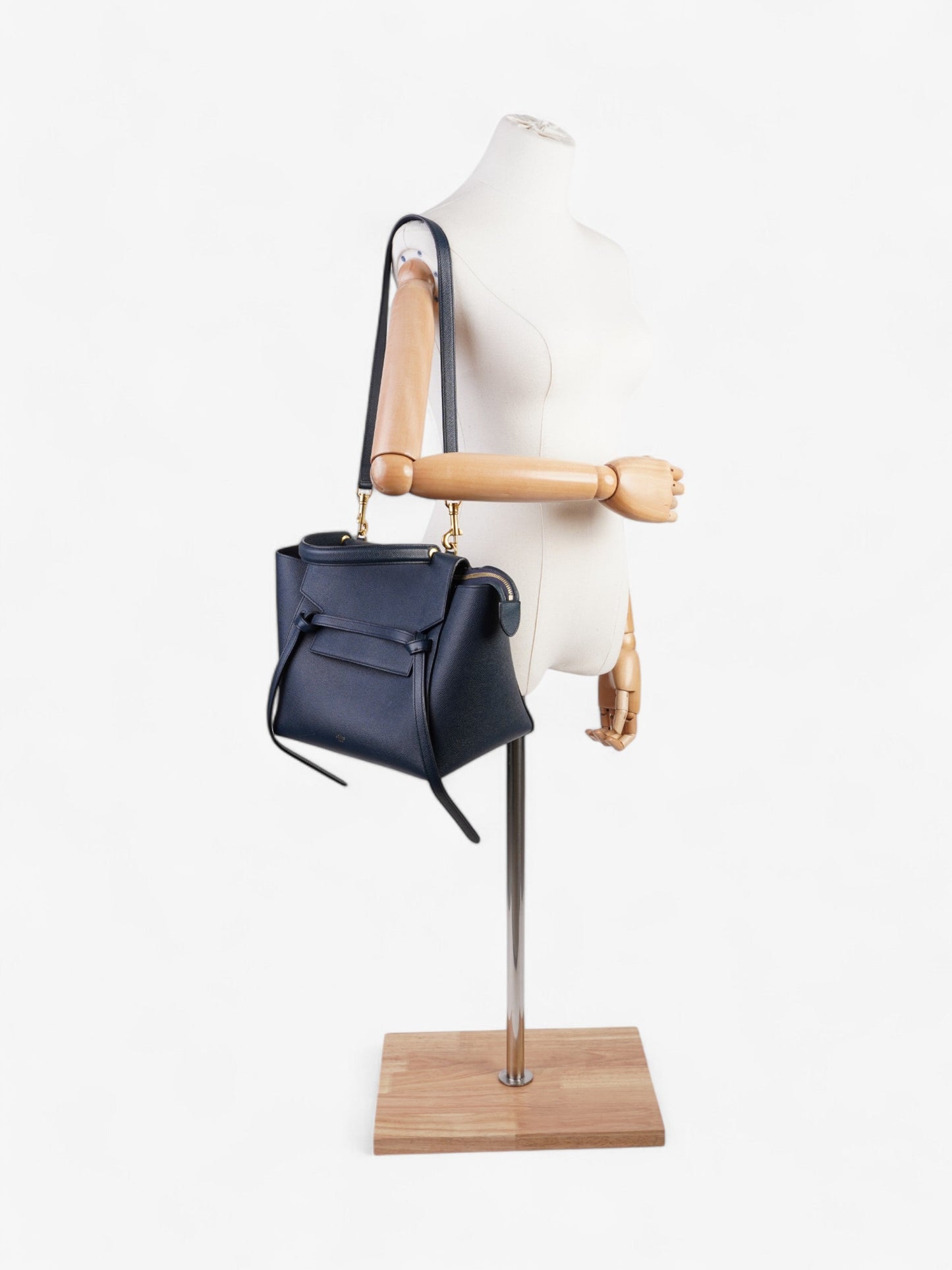 Celine Celine Belt Bag Navy Blue Mini