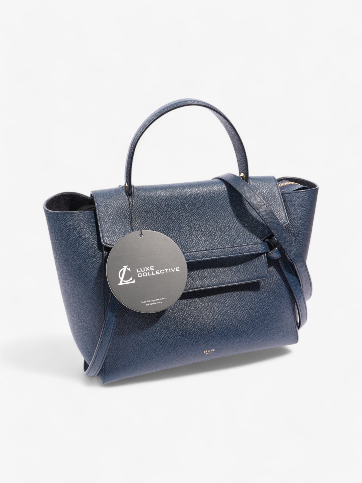 Celine Celine Belt Bag Navy Blue Mini