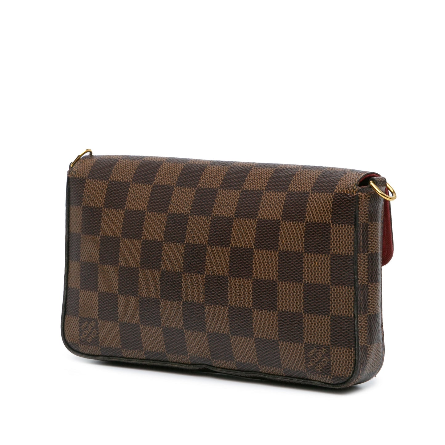 Louis Vuitton Damier Ebene Pochette Felicie Brown