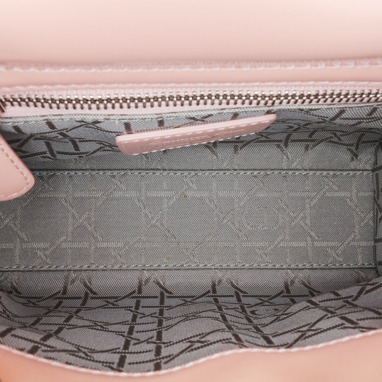 Dior Mini Patent Cannage Lady Dior Pink
