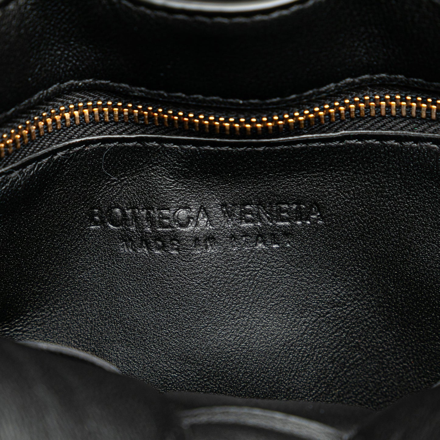Bottega Veneta Nappa Intrecciato Padded Chain Cassette Satchel Black