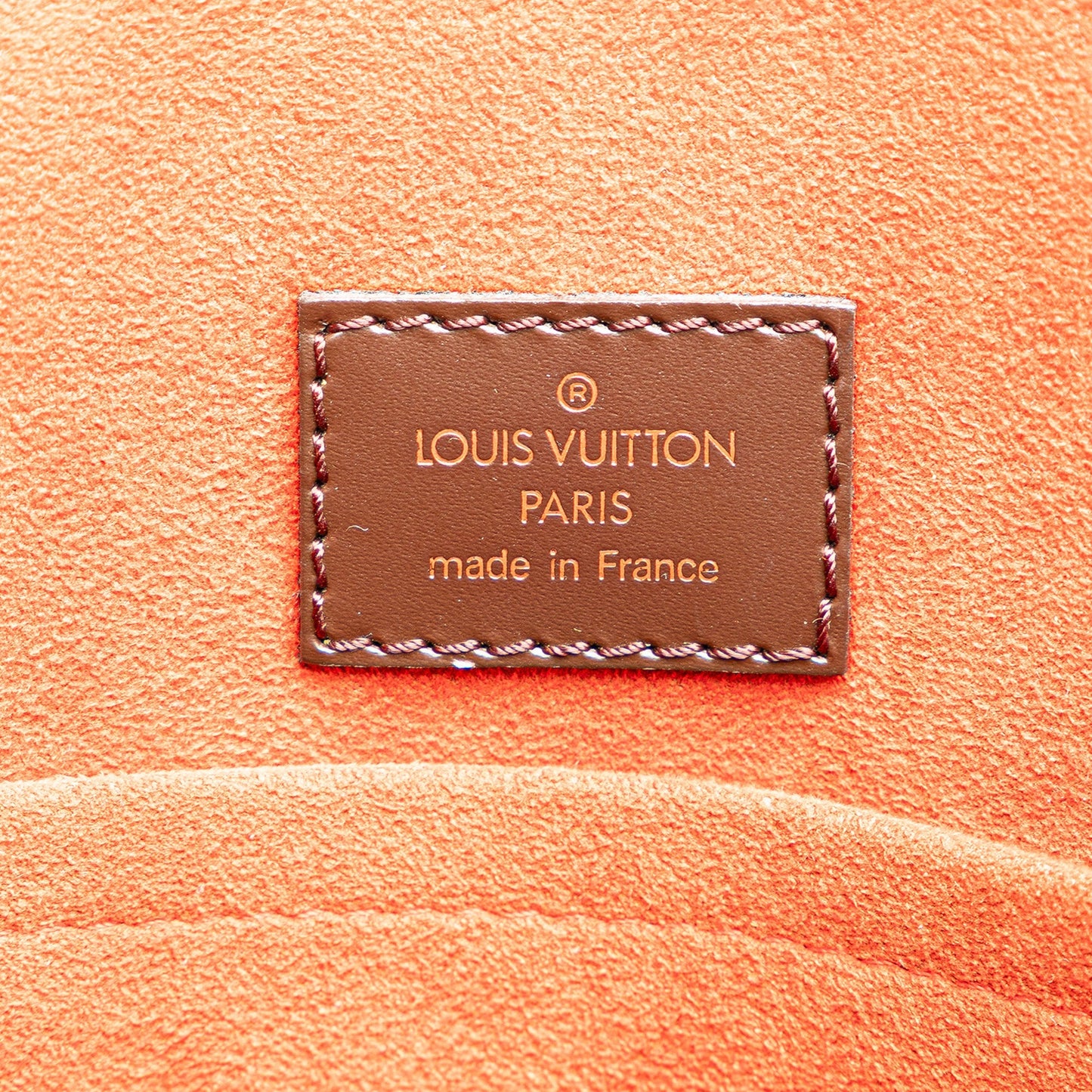 Louis Vuitton Damier Ebene Sac Plat Brown
