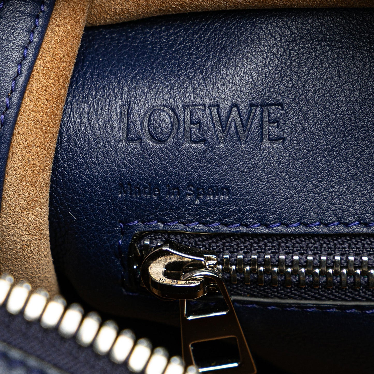 LOEWE Leather Amazona 28 Blue