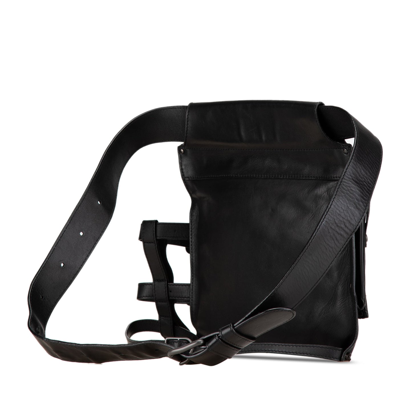 Bottega Veneta Nappa Intrecciato Utility Belt Bag Black