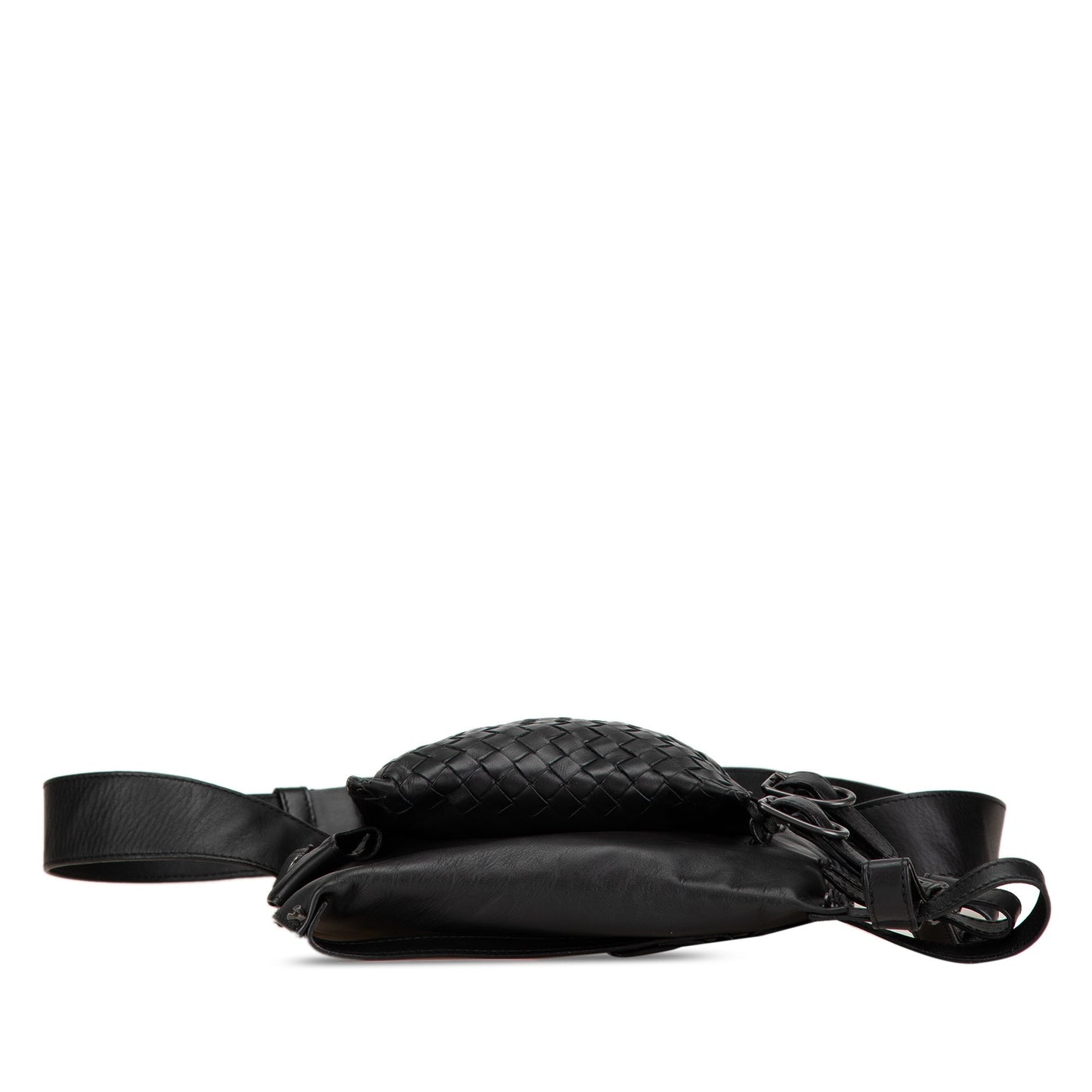 Bottega Veneta Nappa Intrecciato Utility Belt Bag Black