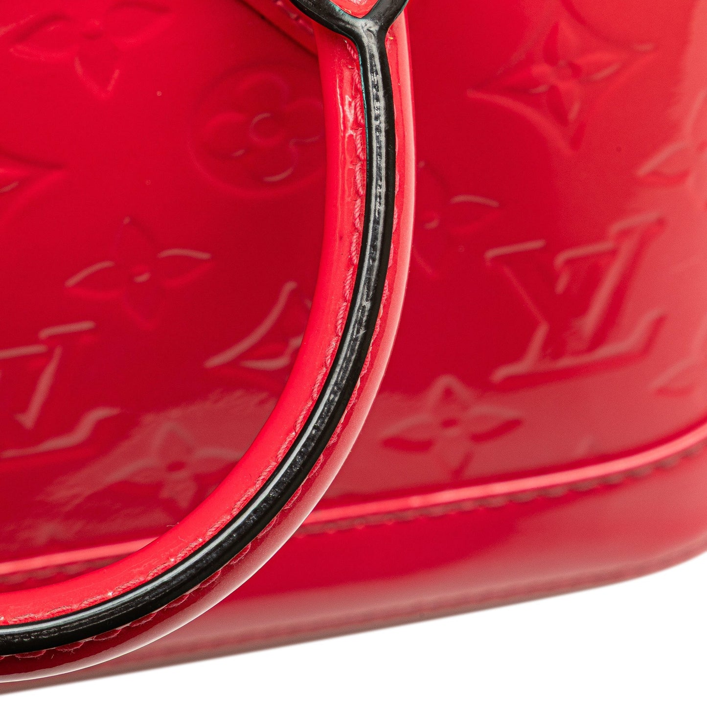 Louis Vuitton Monogram Vernis Alma BB Pink