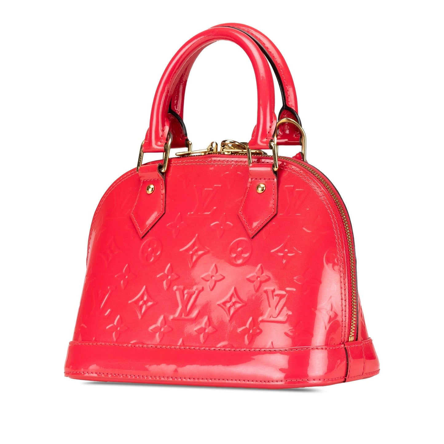 Louis Vuitton Monogram Vernis Alma BB Pink