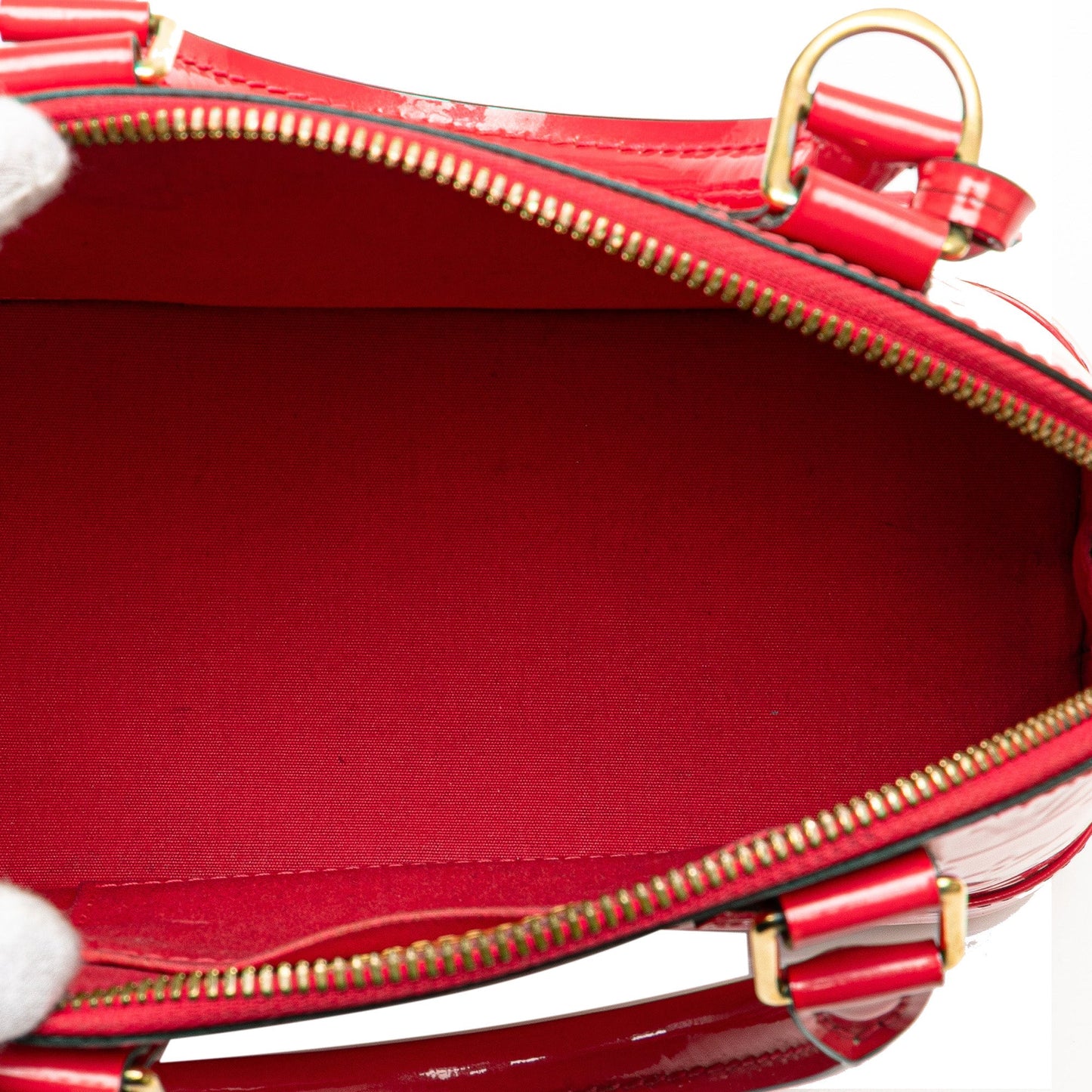Louis Vuitton Monogram Vernis Alma BB Pink