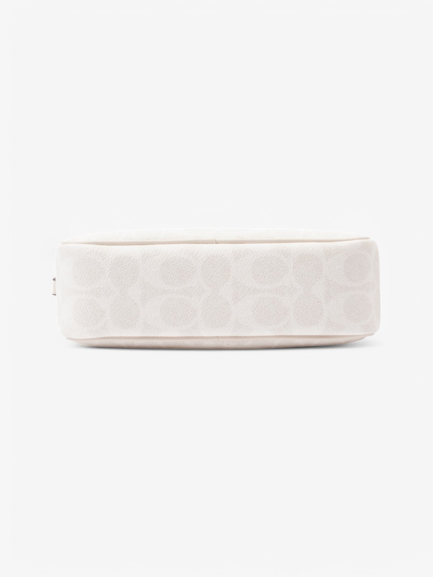 Coach Jamie Camera Bag White Coated Canvas Mini