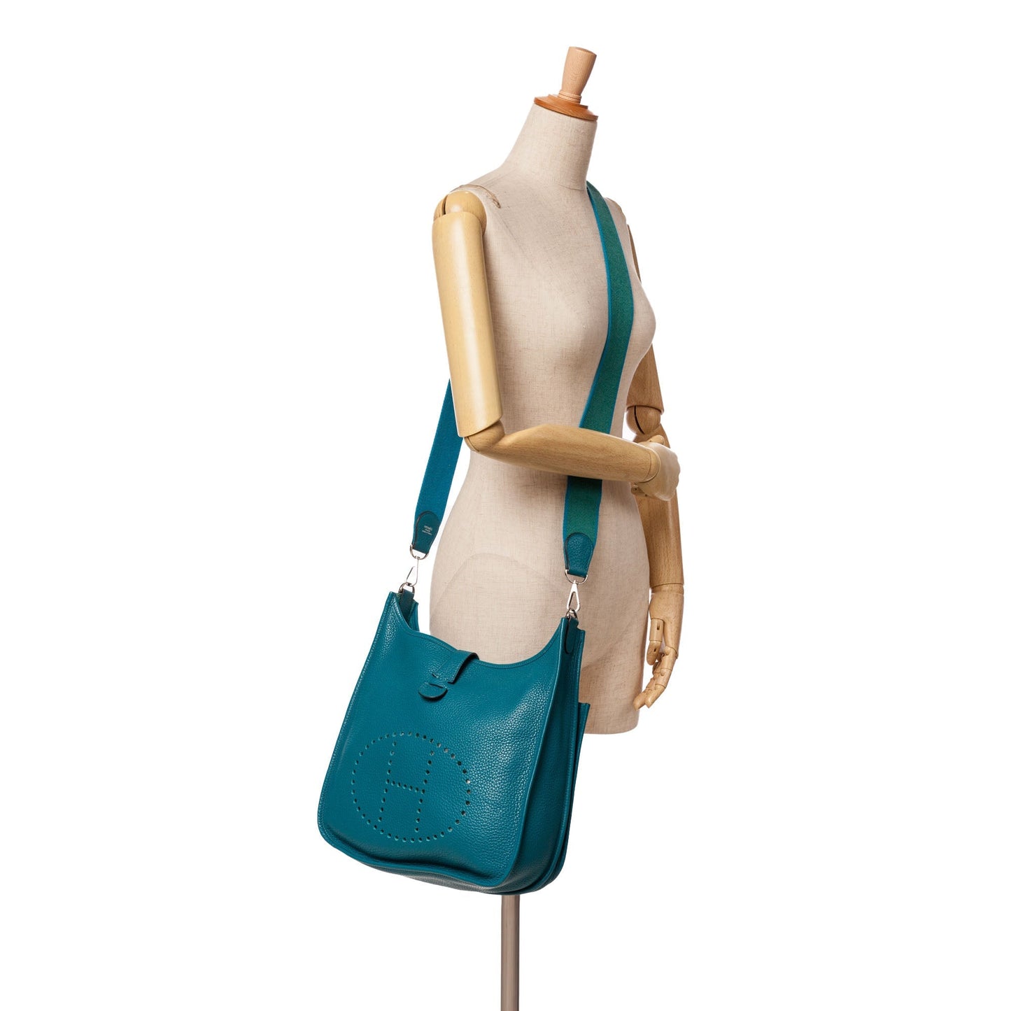 Hermès Clemence Evelyne III 29 Blue