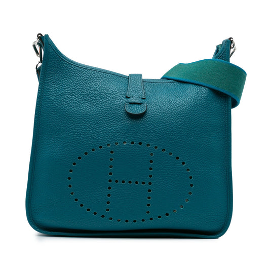 Hermès Clemence Evelyne III 29 Blue
