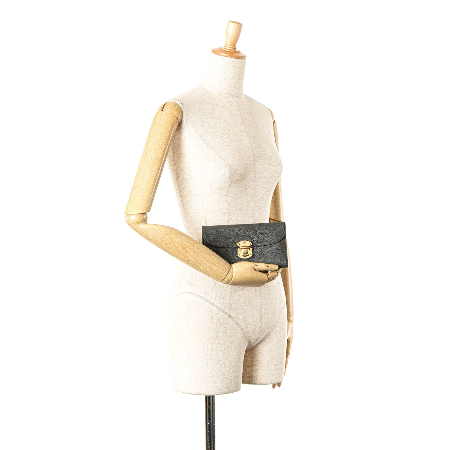 Louis Vuitton Mahina Amelia Wallet Gray