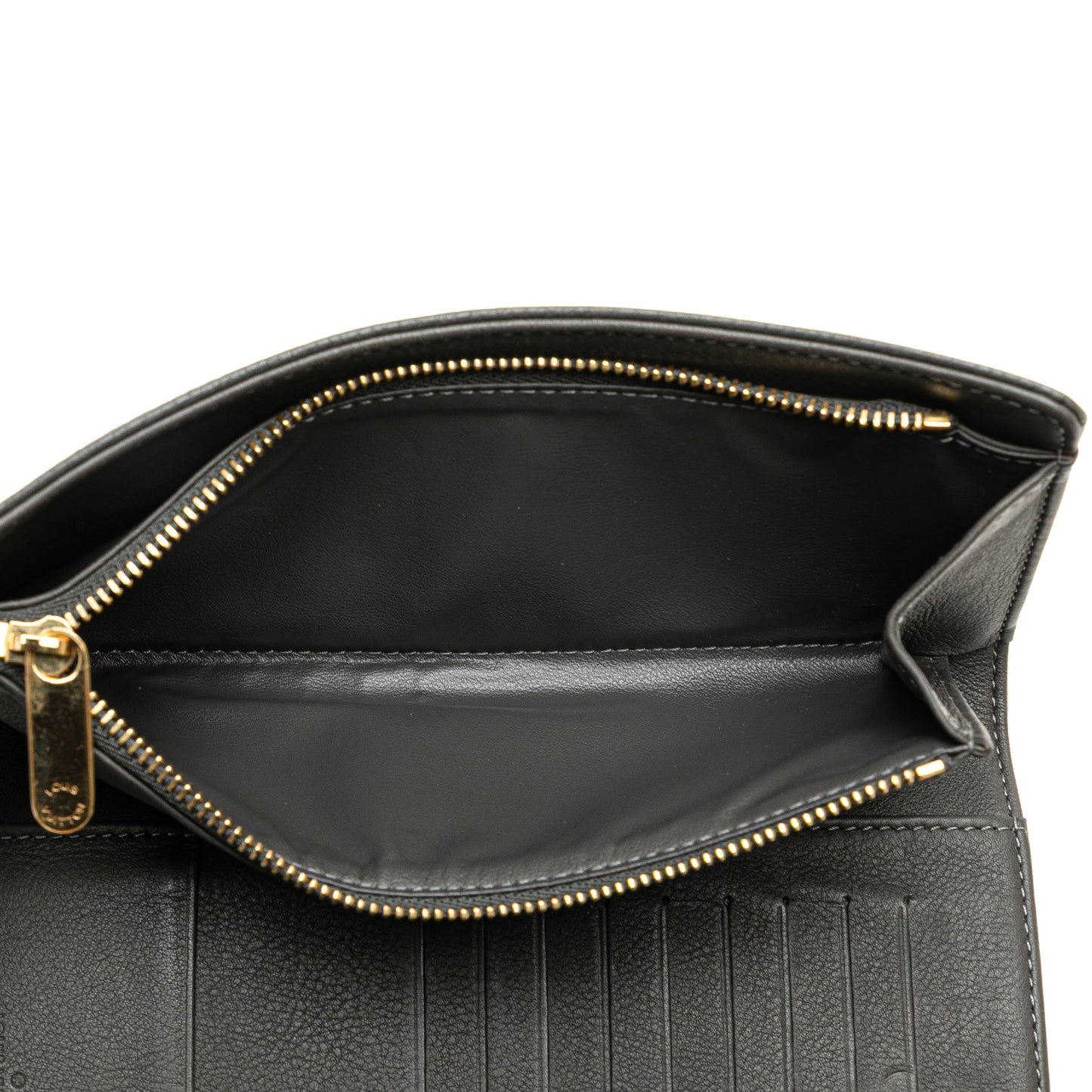 Louis Vuitton Mahina Amelia Wallet Gray