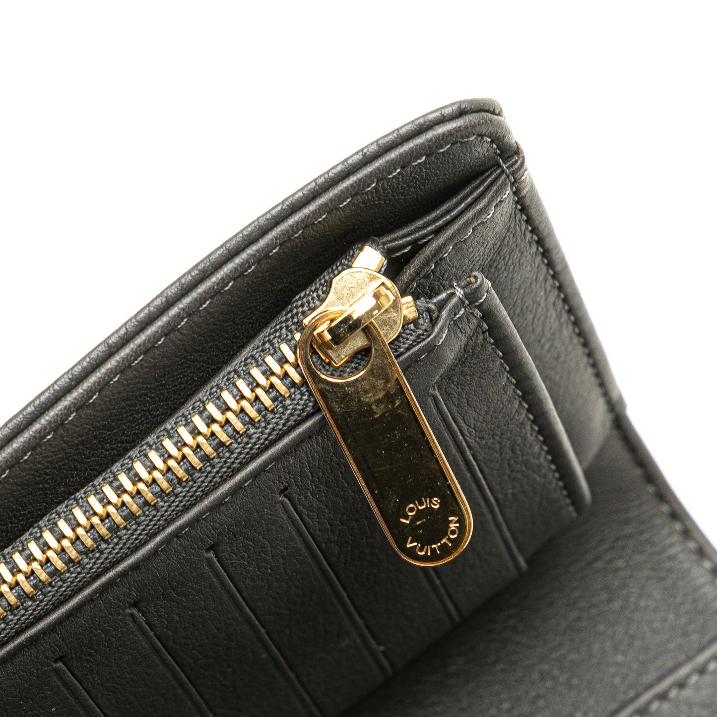 Louis Vuitton Mahina Amelia Wallet Gray