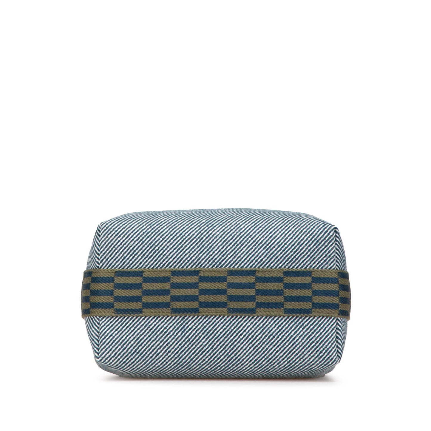 Hermès Small Wool Bride A Brac H Natte Case Blue