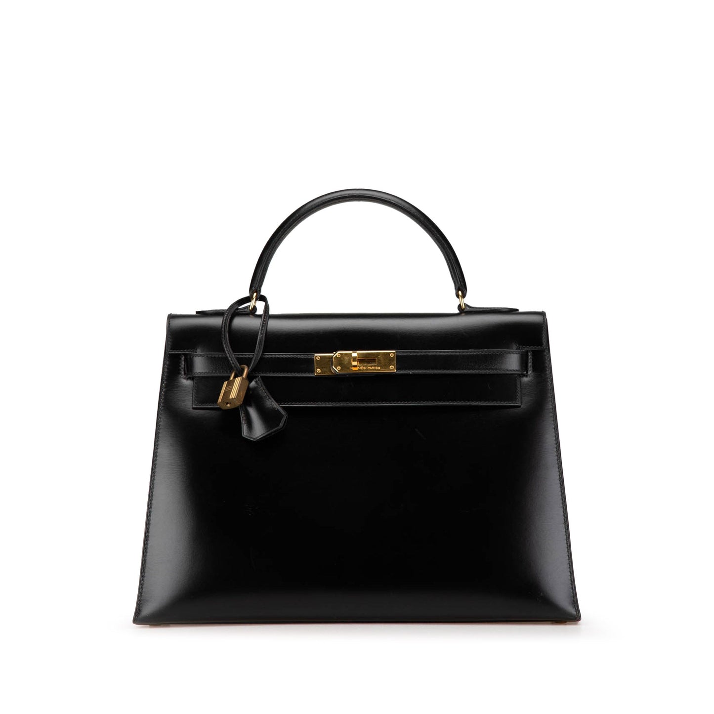 Hermès Box Calf Kelly Sellier 32 Black