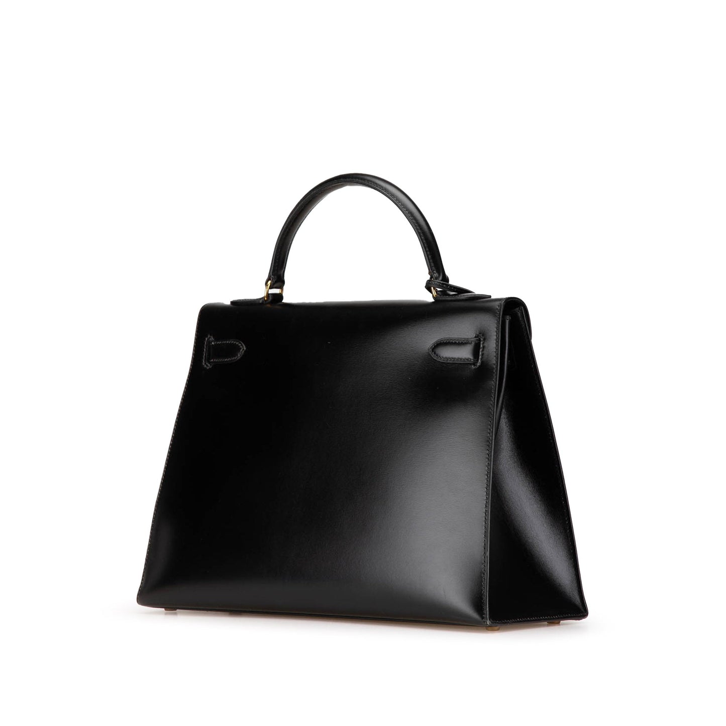 Hermès Box Calf Kelly Sellier 32 Black