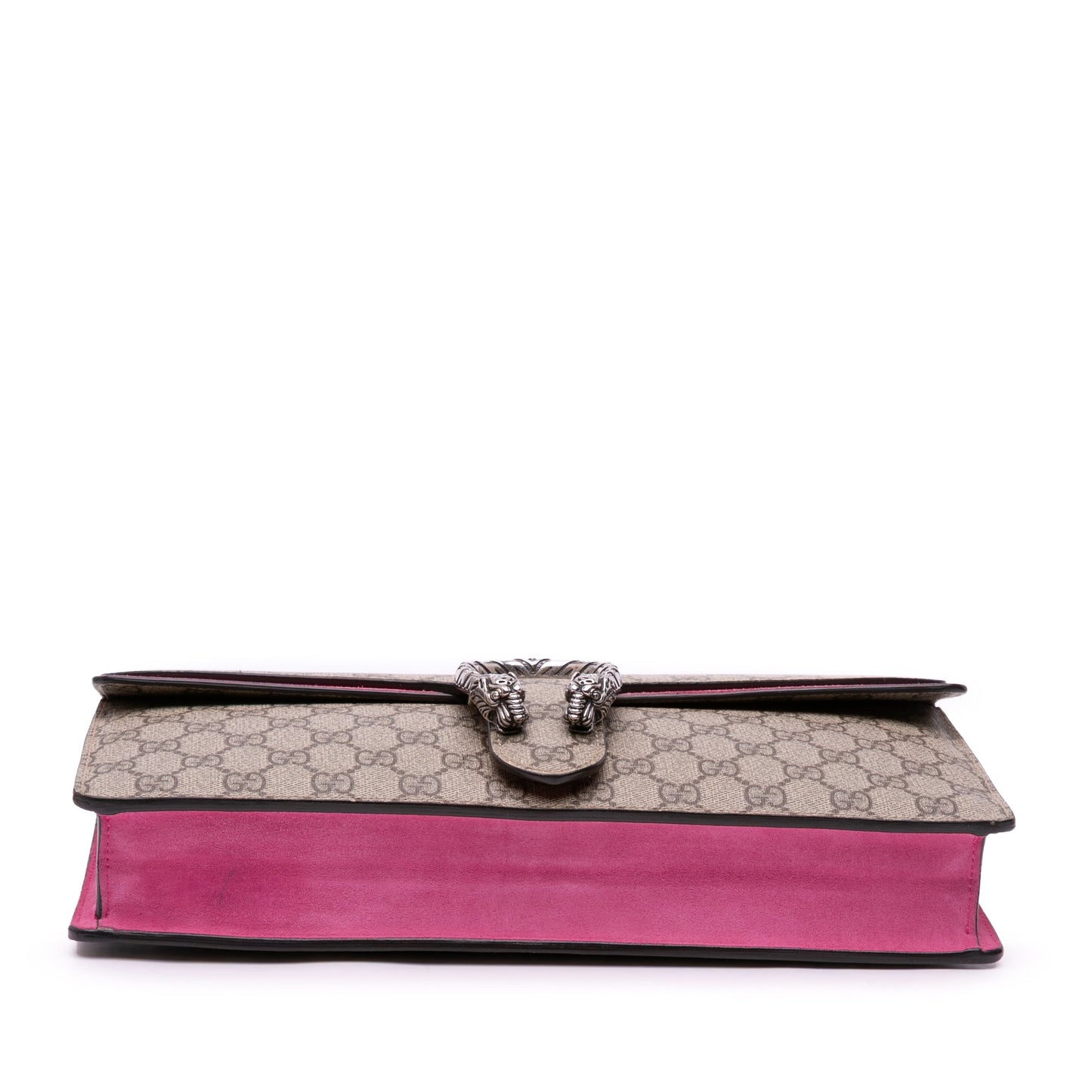 Gucci GG Supreme Dionysus Clutch Brown