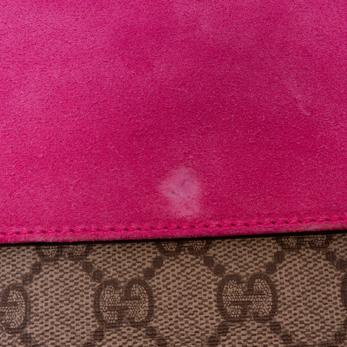 Gucci GG Supreme Dionysus Clutch Brown