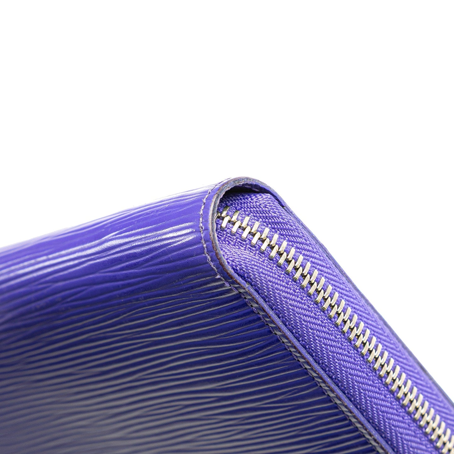 Louis Vuitton Epi Zippy Long Wallet Purple