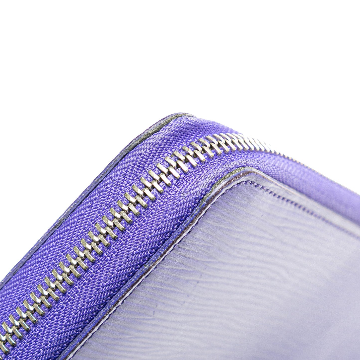 Louis Vuitton Epi Zippy Long Wallet Purple