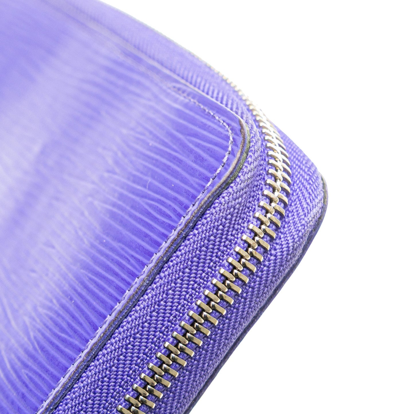 Louis Vuitton Epi Zippy Long Wallet Purple
