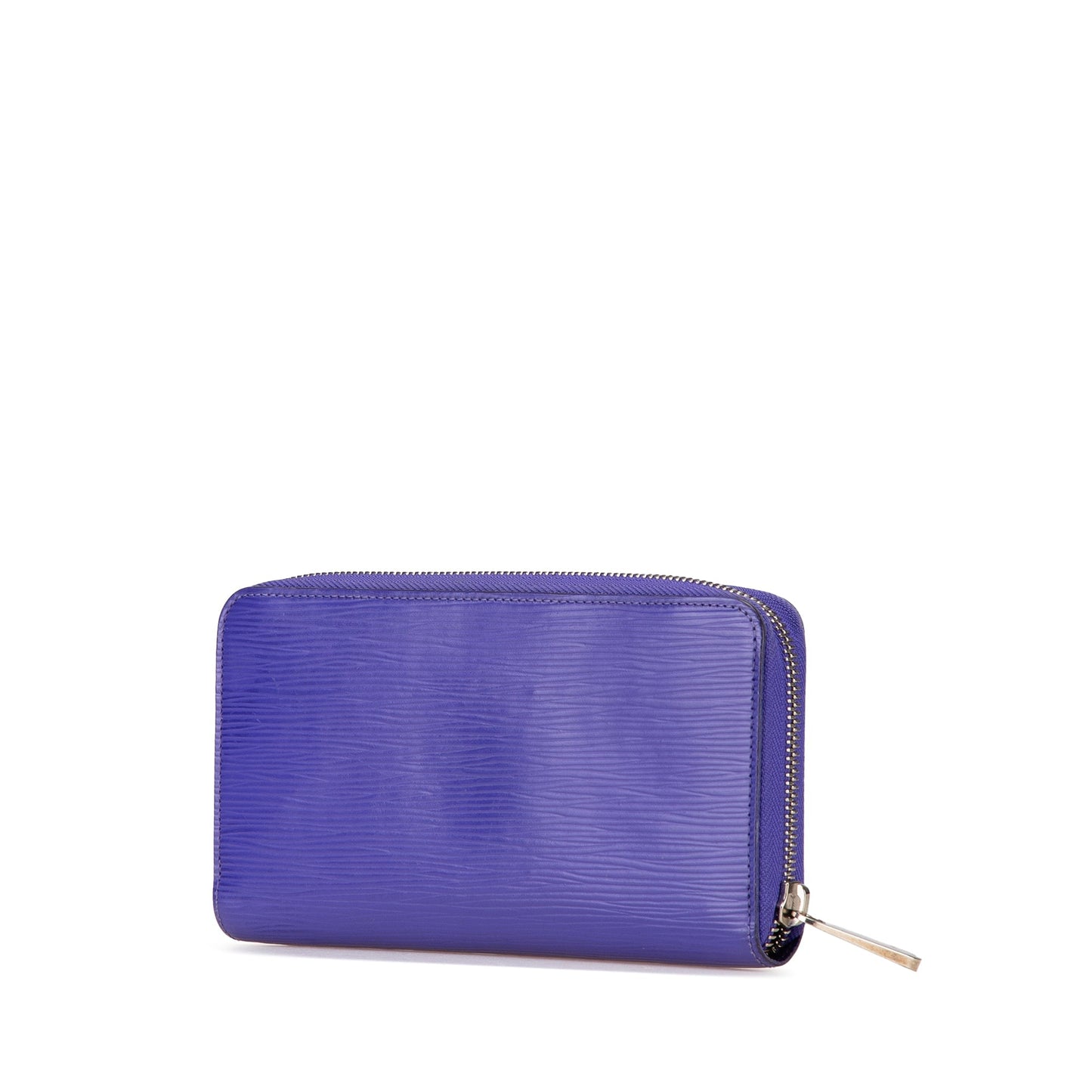 Louis Vuitton Epi Zippy Long Wallet Purple