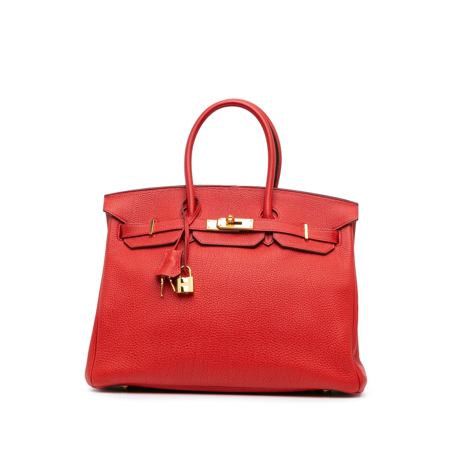 Hermès Togo Birkin Retourne 35 Red