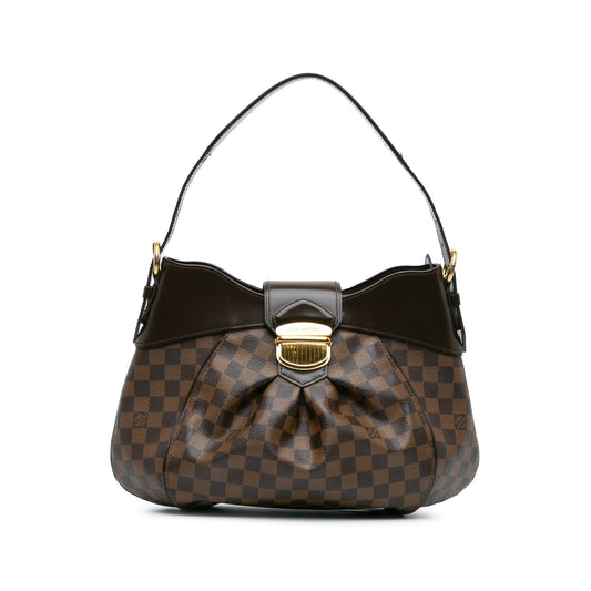 Louis Vuitton Damier Ebene Sistina MM Brown