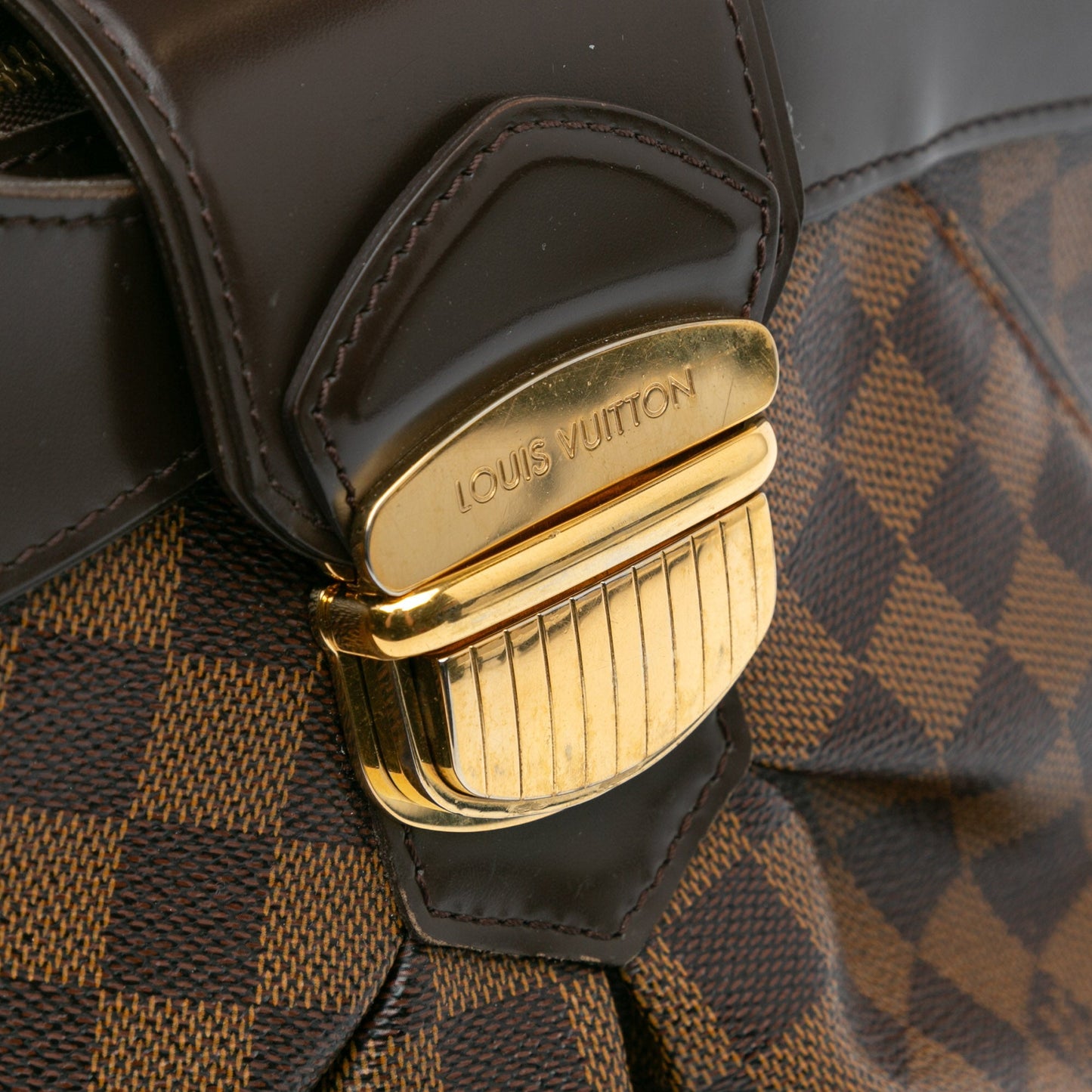 Louis Vuitton Damier Ebene Sistina MM Brown