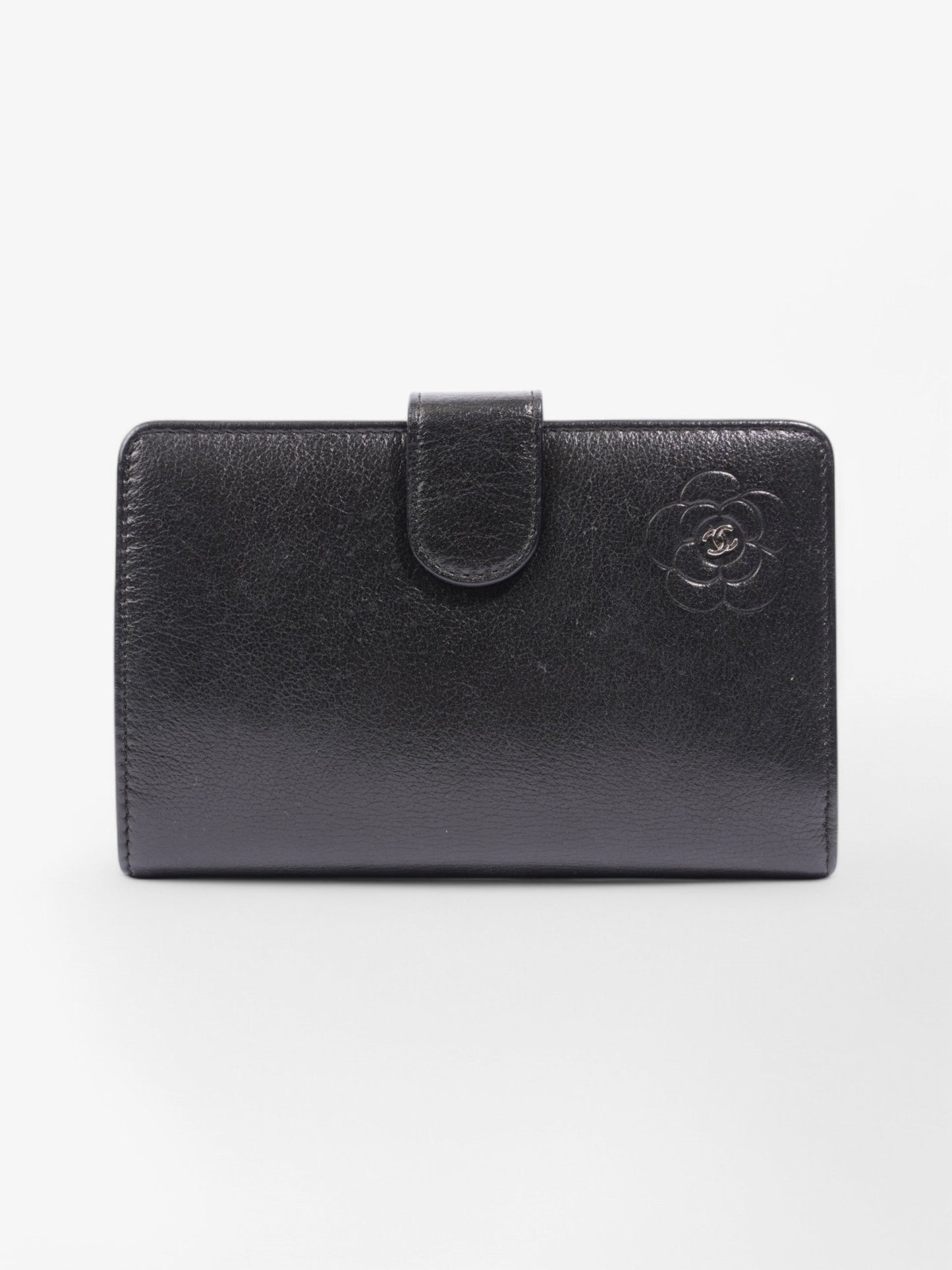 Chanel CC Wallet Black Leather