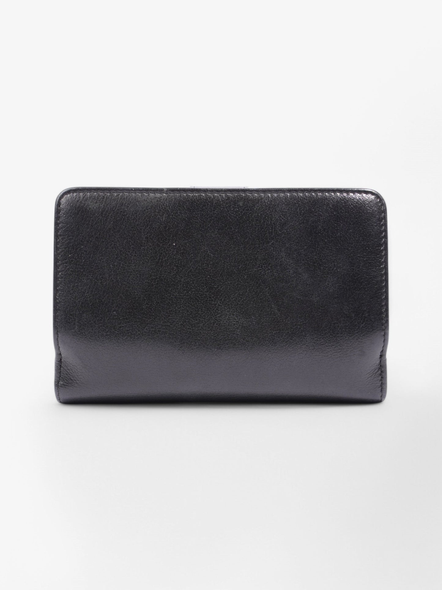 Chanel CC Wallet Black Leather