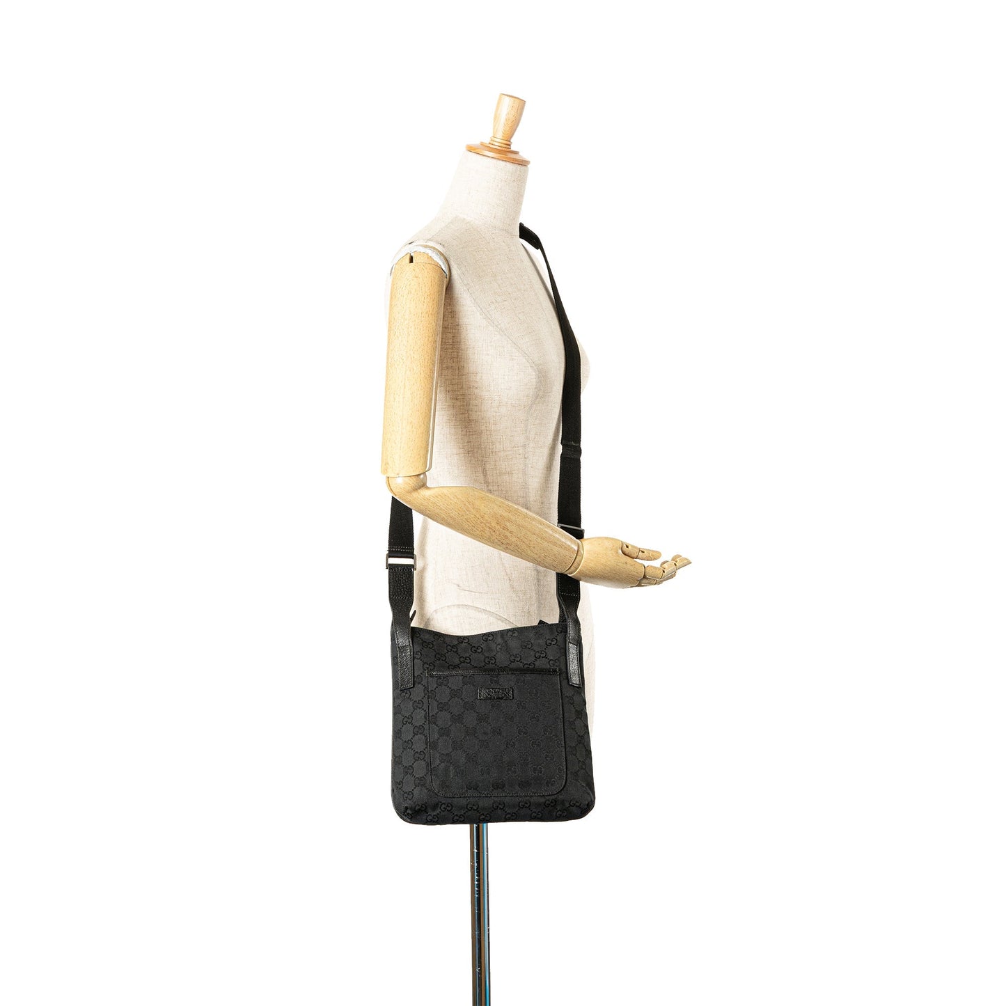Gucci GG Canvas Crossbody Black