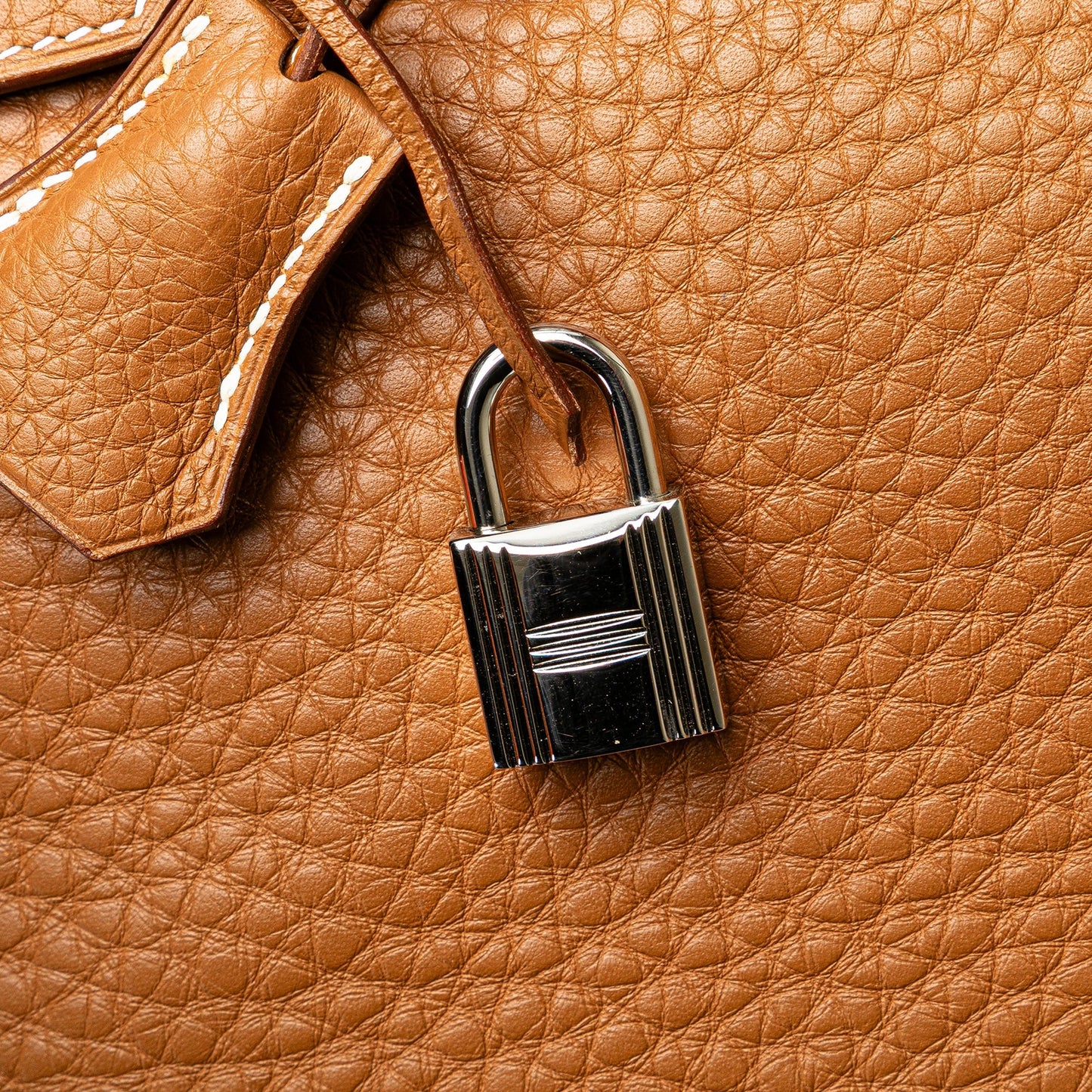 Hermès Clemence Birkin Retourne 30 Brown
