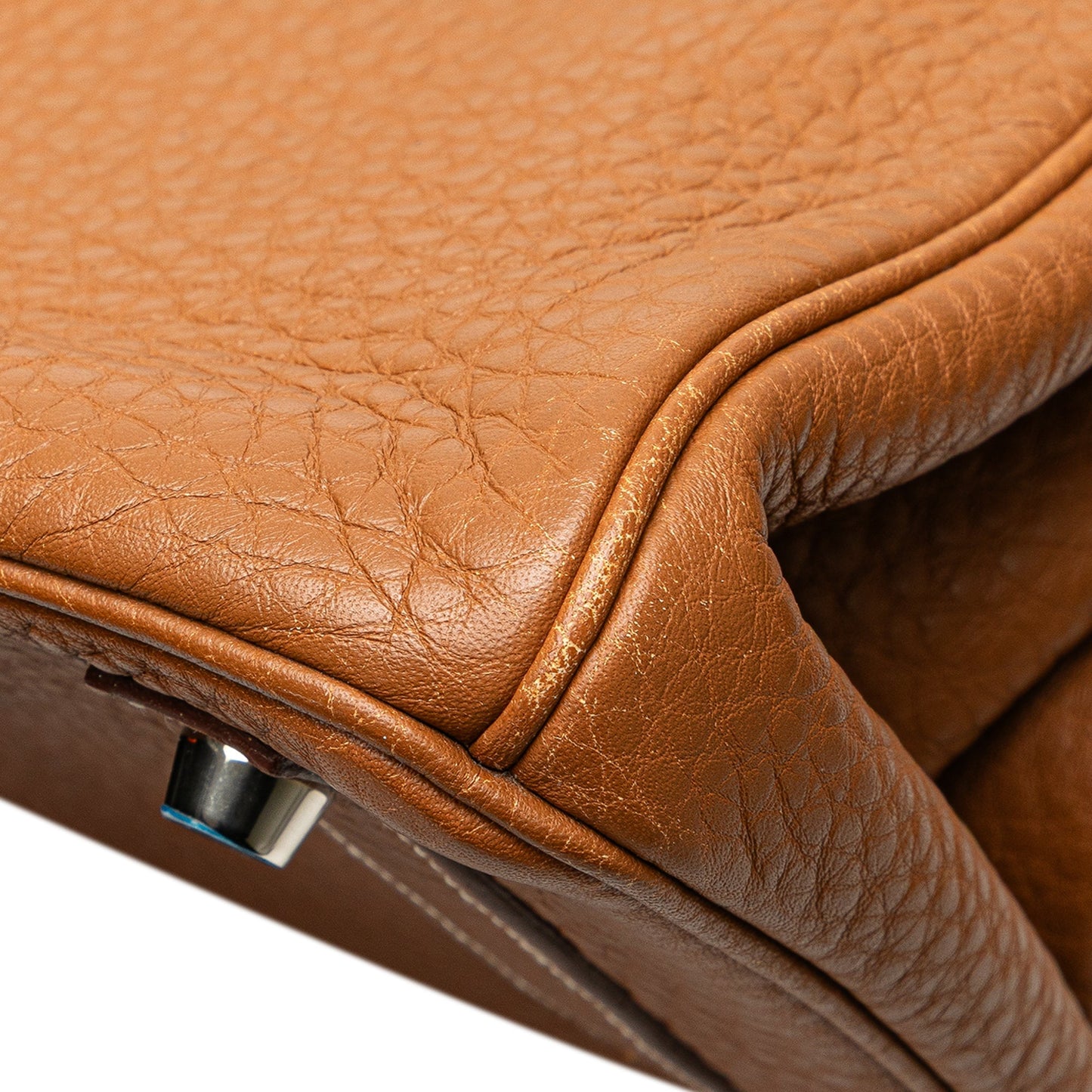Hermès Clemence Birkin Retourne 30 Brown