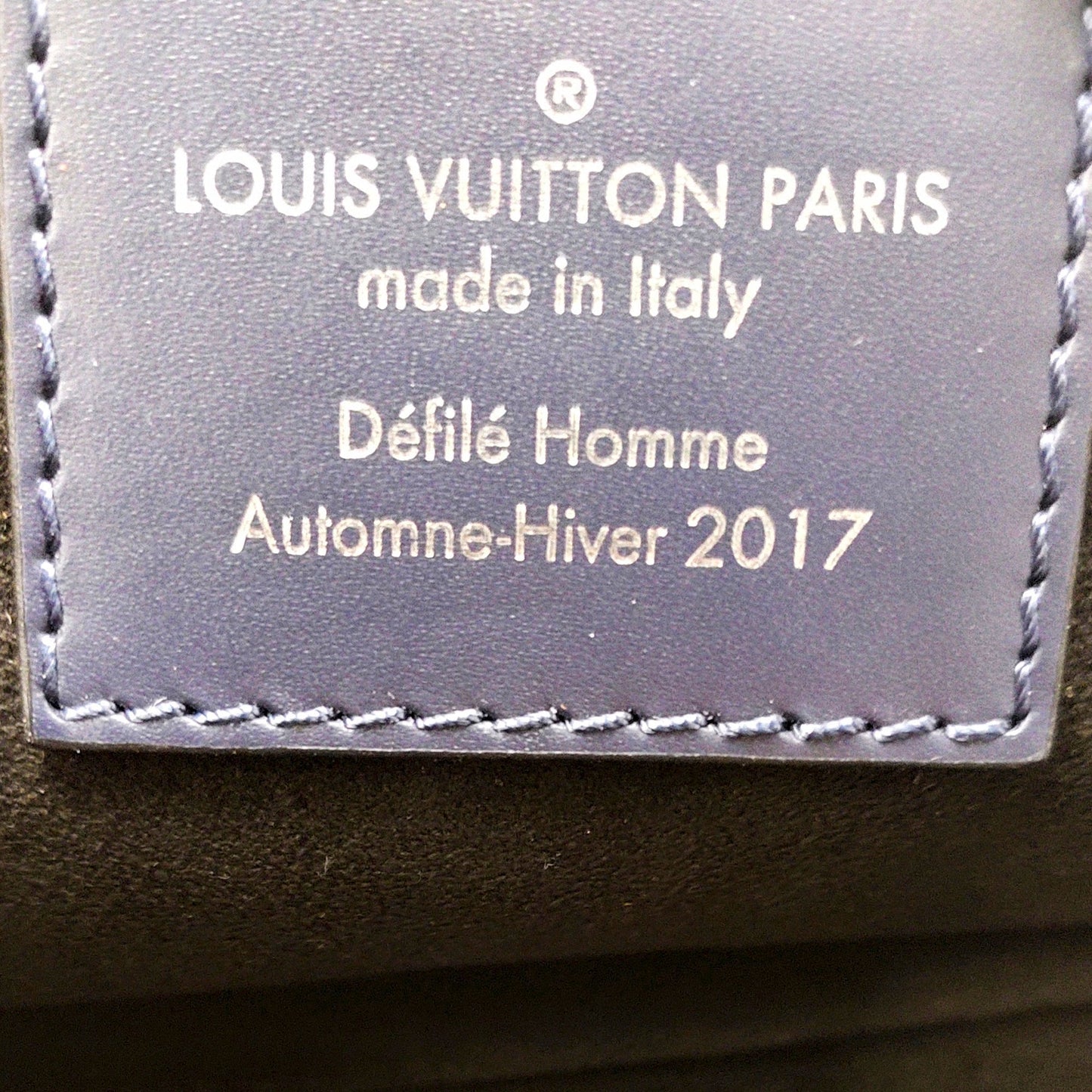 Louis Vuitton Epi Monogram Danube PM Blue
