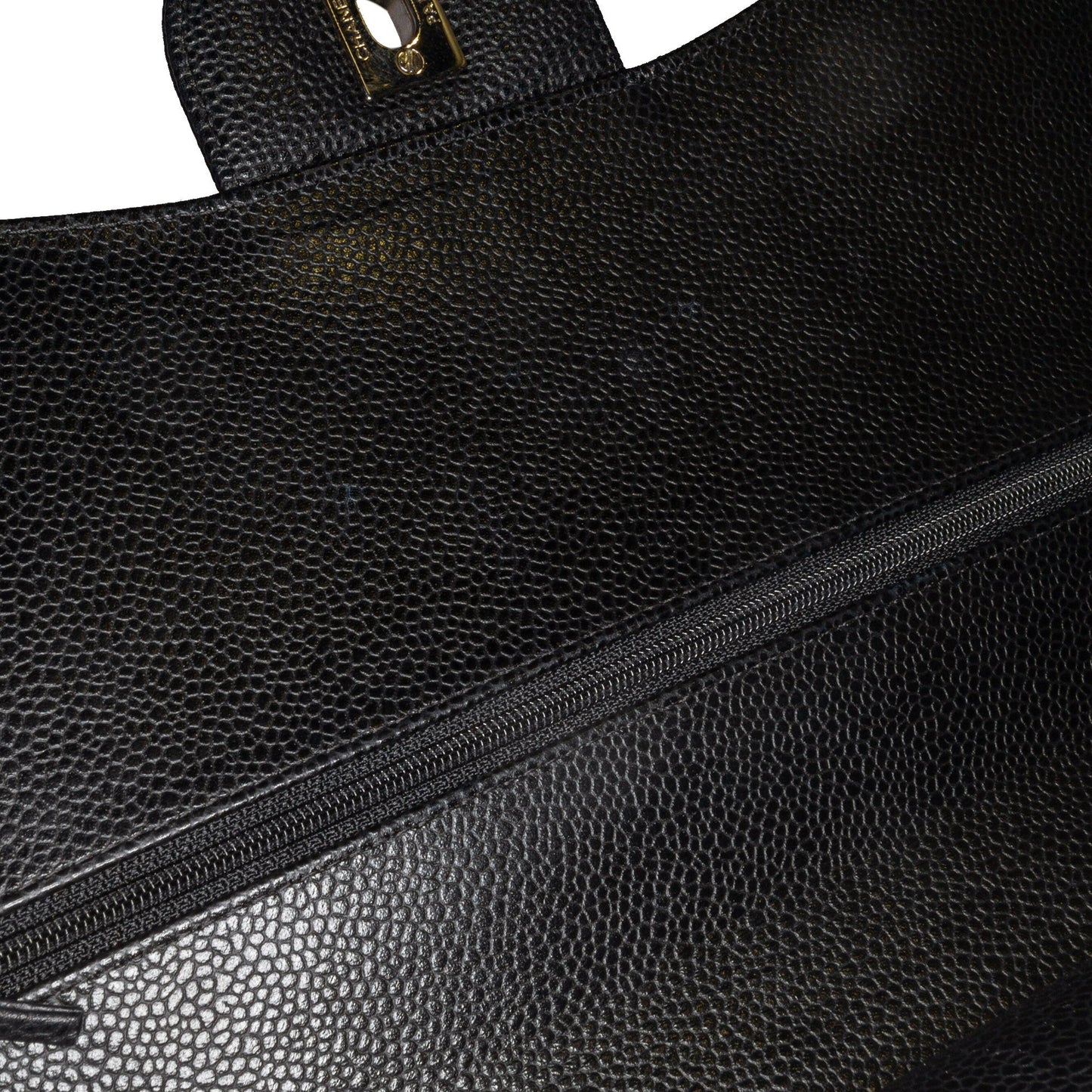 Chanel Jumbo Classic Caviar Double Flap Black