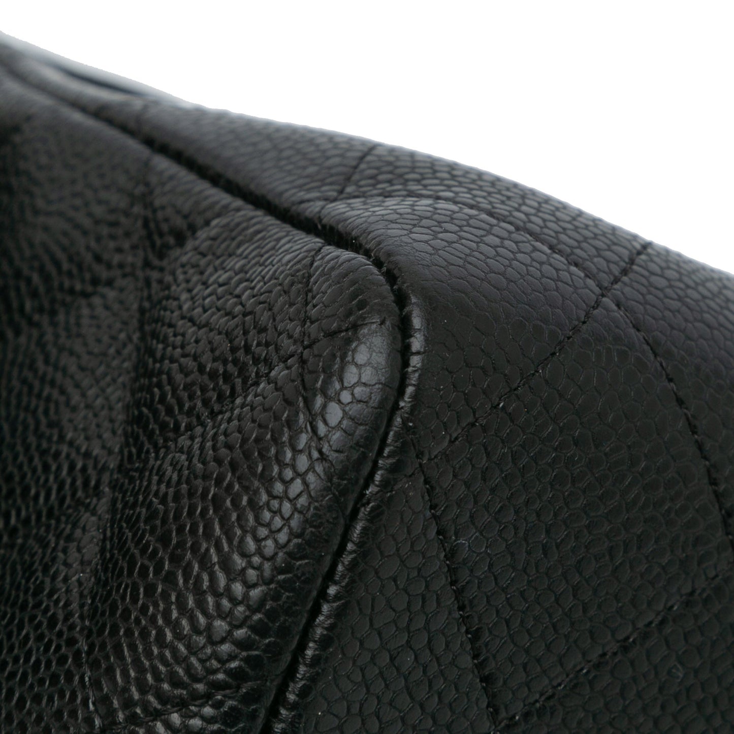 Chanel Jumbo Classic Caviar Double Flap Black