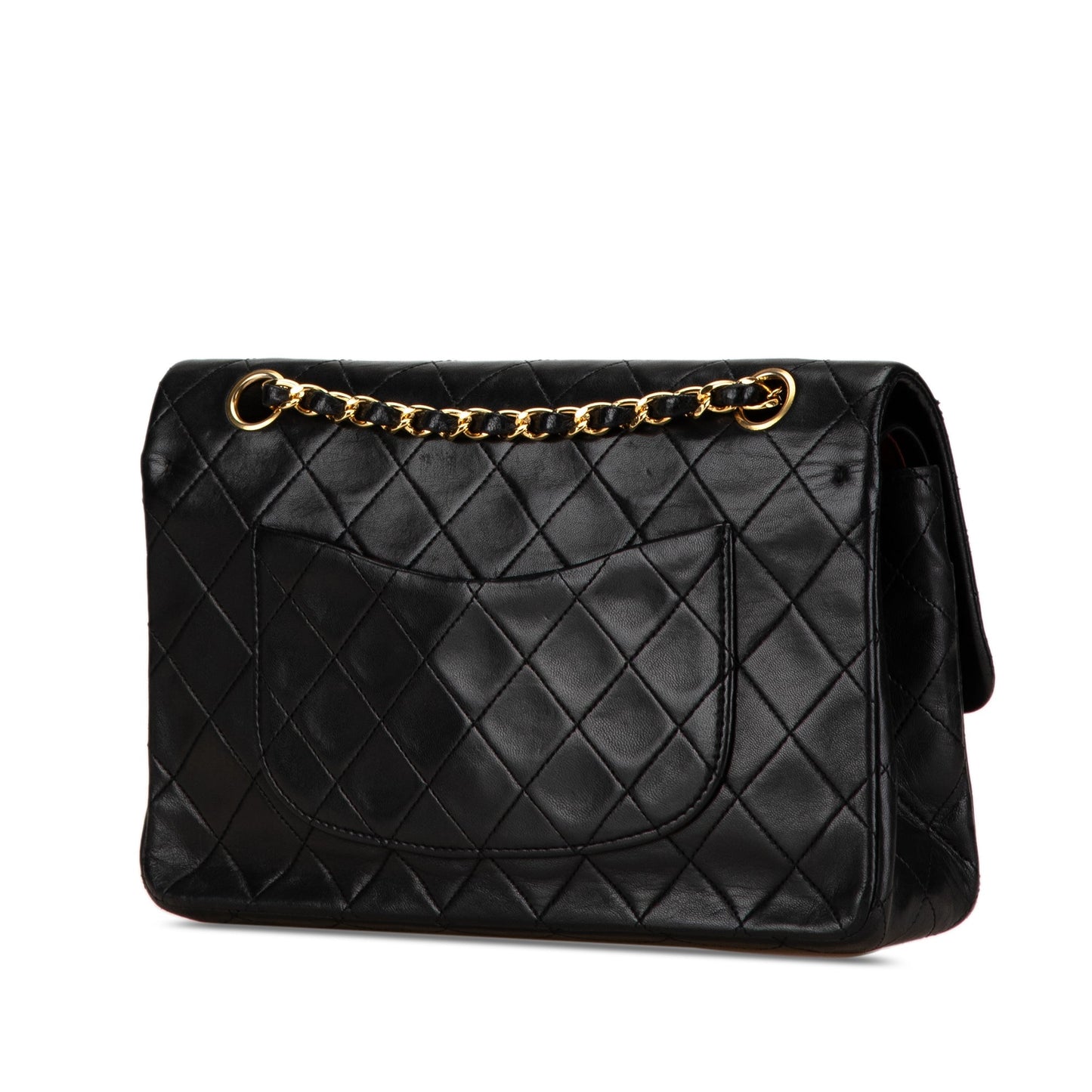 Chanel Medium Classic Lambskin Double Flap Black