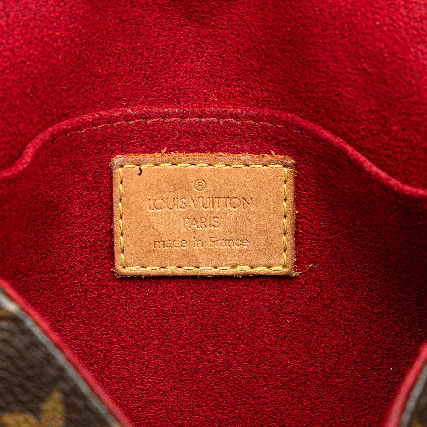Louis Vuitton Monogram Sac Tambourine Brown