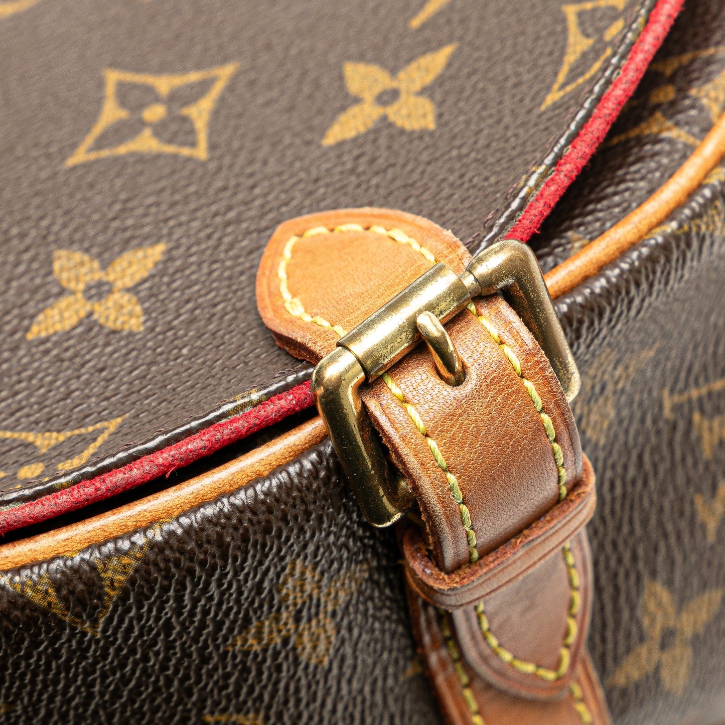 Louis Vuitton Monogram Sac Tambourine Brown