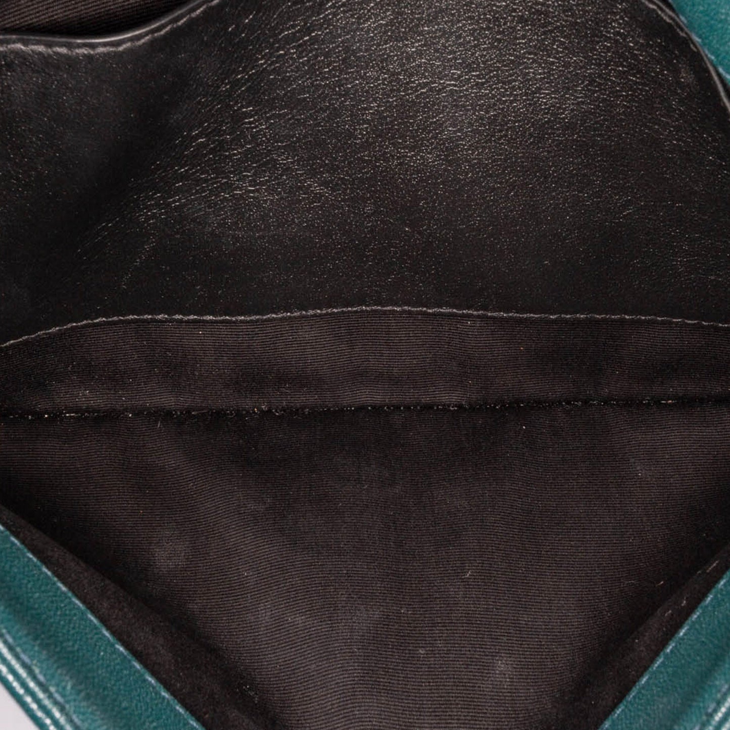 Saint Laurent Small Quilted Lambskin Becky Chain Shoulder Bag Green