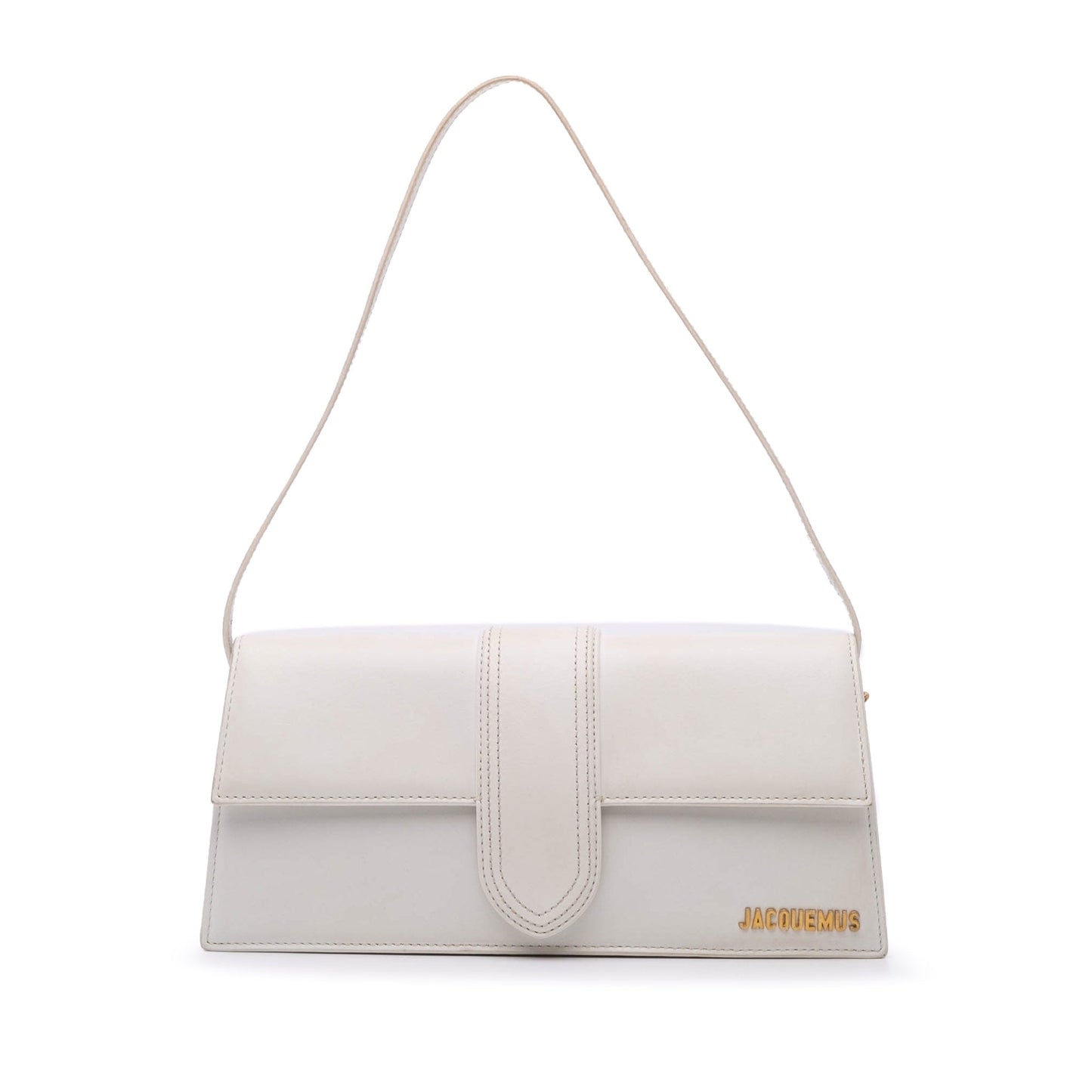 Jacquemus Calfskin Le Bambino Long White
