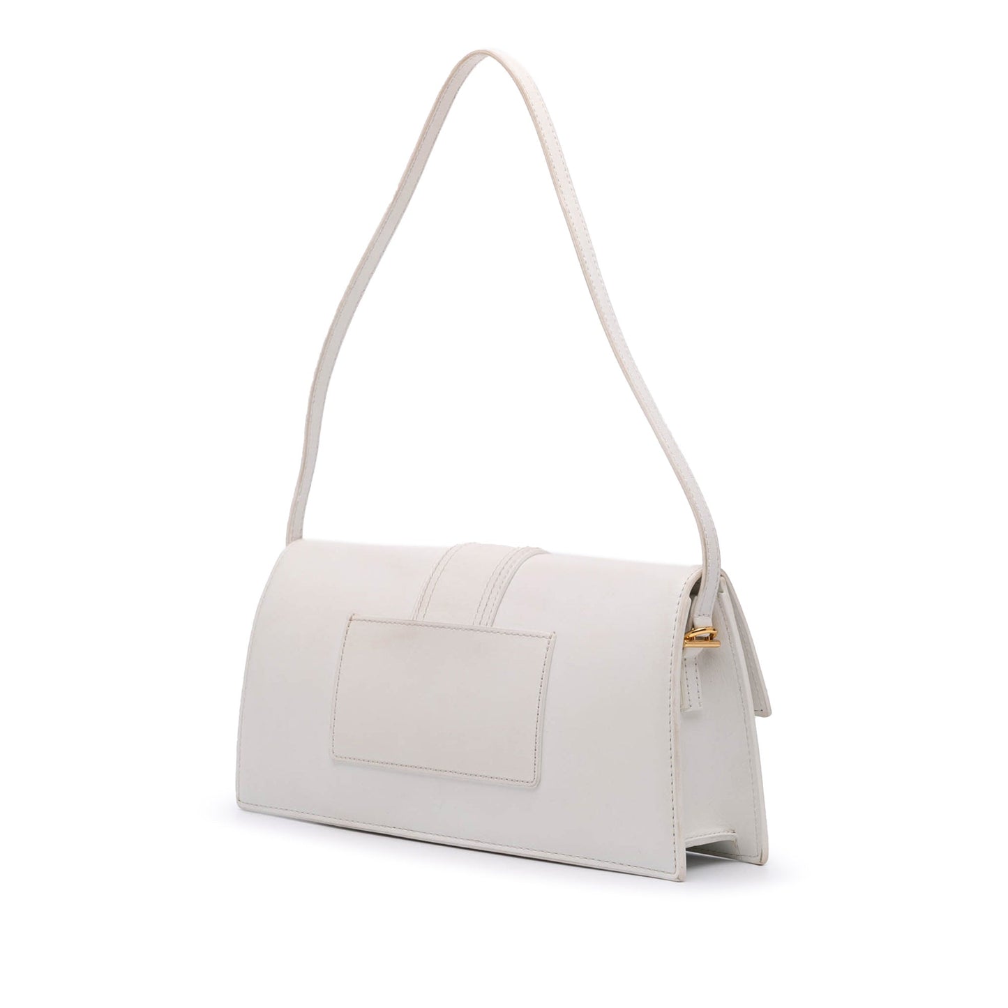 Jacquemus Calfskin Le Bambino Long White